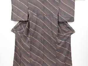 麻の葉に疋田模様　小紋着物